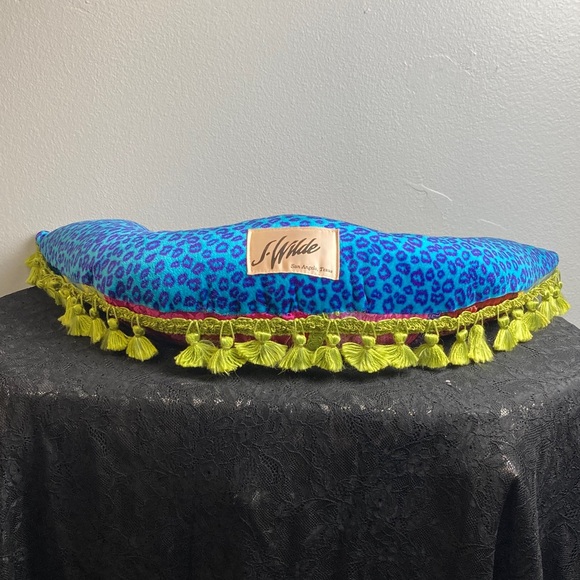 Vintage Colorful Patchwork Angel Decorative Pillow (OOAK) - Picture 15 of 16